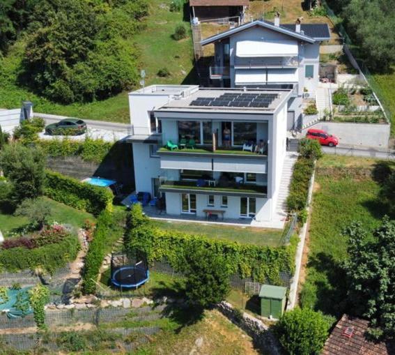 Il Cubo Di Anja Home Of Amazing View Pisogne Exterior photo